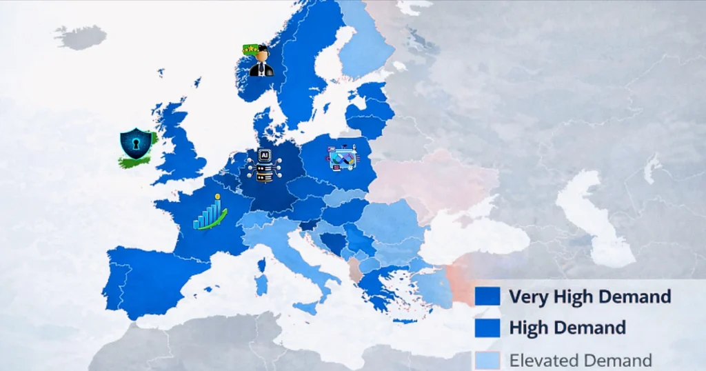Cybersecurity Jobs in Ireland and the Real Talent Shortage; Source: Cyber Ireland