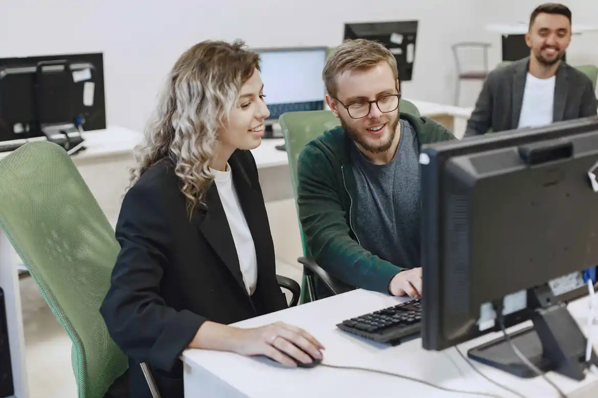 IT traineeship in Ireland, learning practical technical skills with instructor guidance