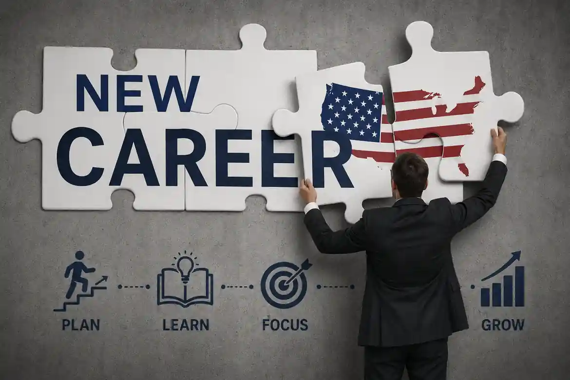 Beginner planning a career change in the USA