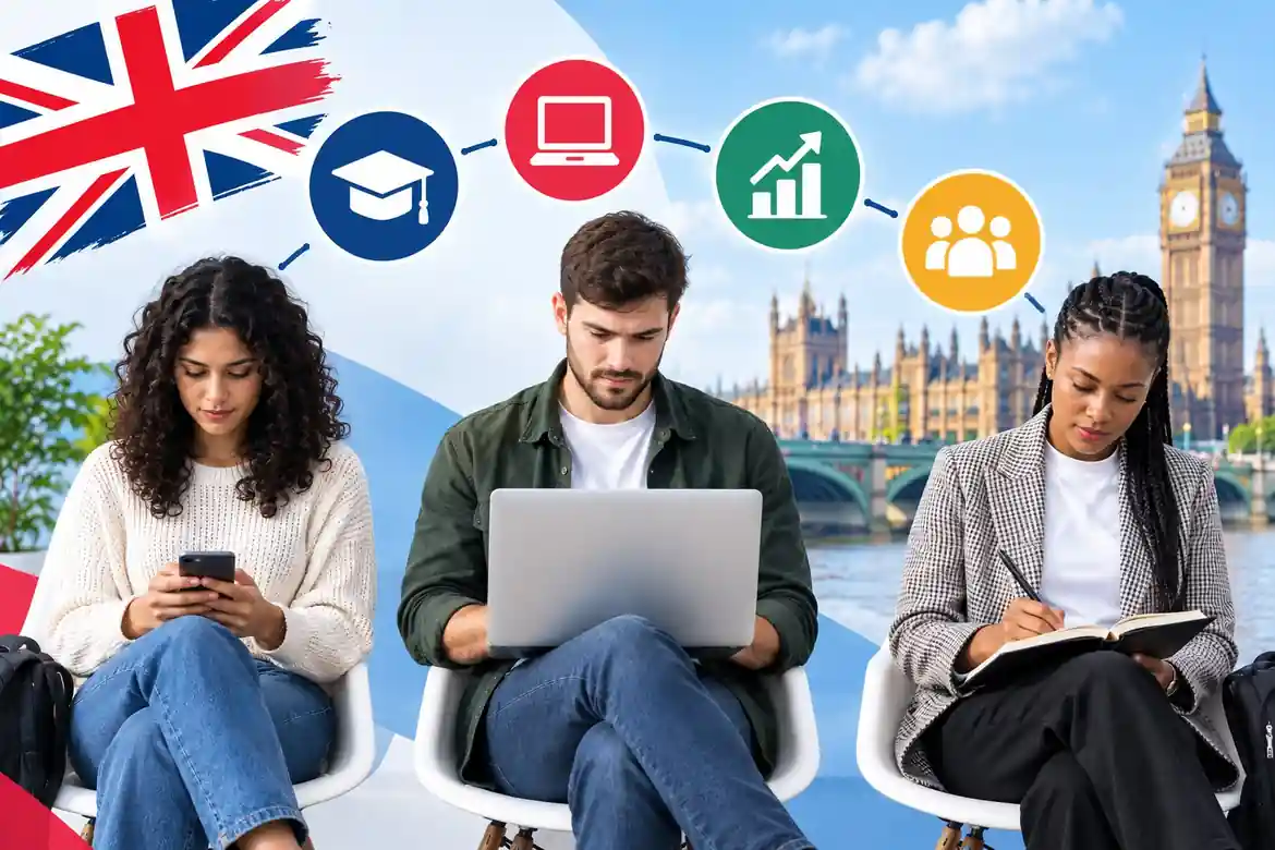 Professionals retraining for a new career in the UK