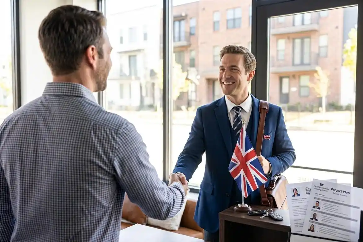 Professional preparing for their first job in a new career