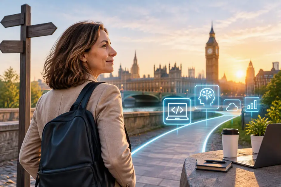 Career Change at 40: How to Move Into Tech or AI in the UK